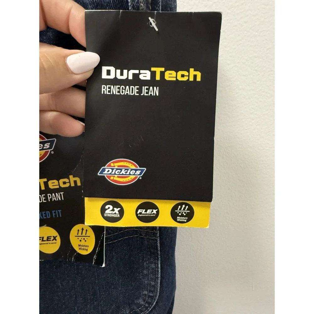 Dickies FLEX‎ DuraTech Renegade Work Jeans 44x30 Relaxed Carpenter Utility NWT